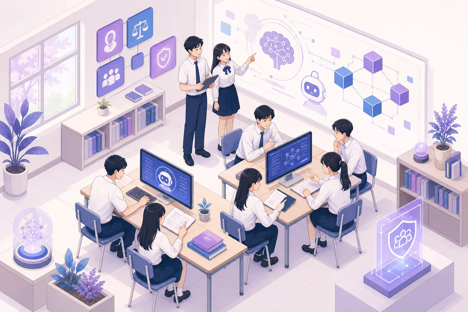 Ứng dụng AI & Agent cho học sinh khối 11